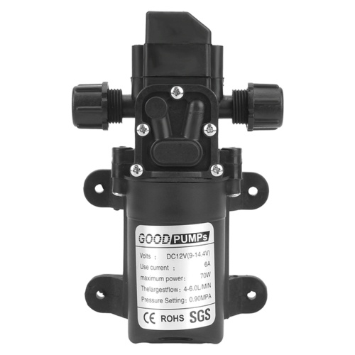 

60W Water Pump with Spiral Outlet 12V High Pressure 3-5L/min for Boat Trailer