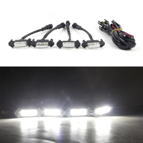 

LED Grille Light Kit Car Daytime Running Lights Automobile Modification Accessories