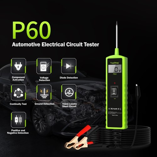TopDiag P60 Automotive Circuit Tester 