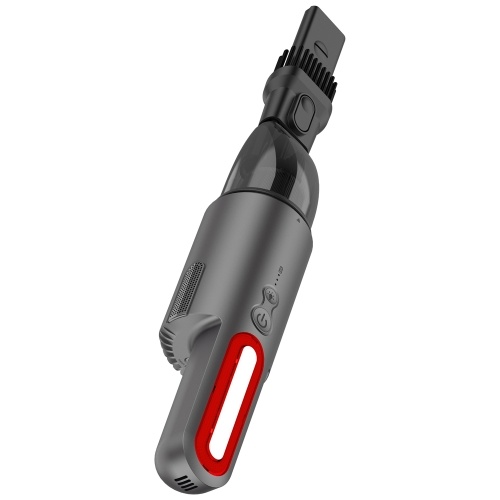 Car Cordless Vacuum Cleaner 6000PA Handheld Dust Collector with 2 Modes LED Light for Car Interior Home Office 