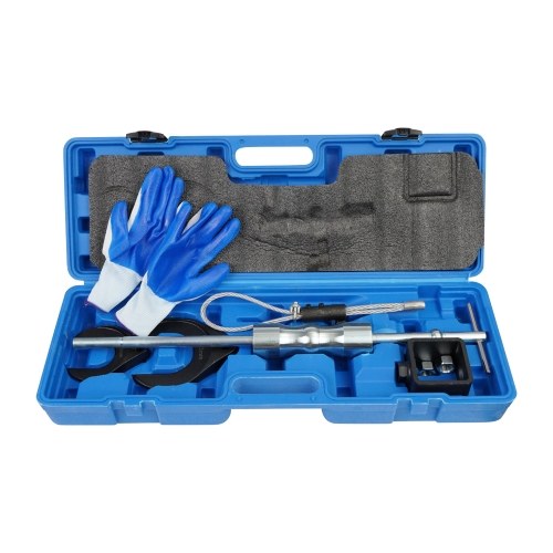 

Inner CV Axle Removal Tool Heavy Duty Slide Hammer Puller Set with 63mm 48mm CV Joint Fork Adapter