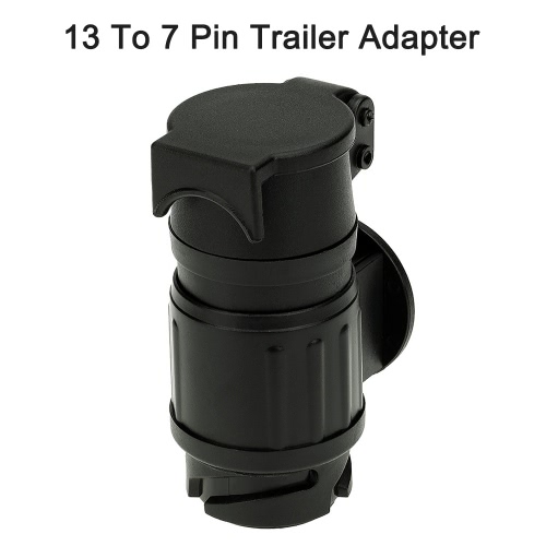 

13 To 7 Pin Trailer Adapter Frosted Trailer Wiring Connector 12V Tow Bar Towing Plug N Type