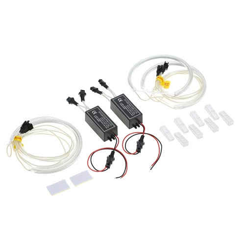 

New Coming Super Bright Auto Halo Ring Reflector CCFL Angel Eye Light Kit Tube Strip Daytime Running Lights Turn Signal Warning La