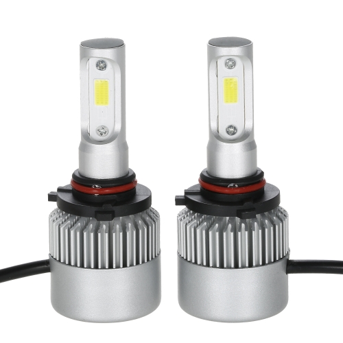 Kit fari auto per 9006 S2 500W 80000LM 6000K fari a led bianchi Lampadine Coppia nascosta