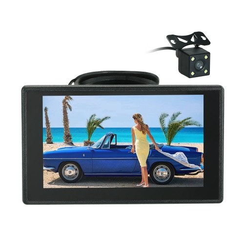 4.3 Inch TFT Color Display Car LCD Monitor Dashboard Screen Parking Monitor