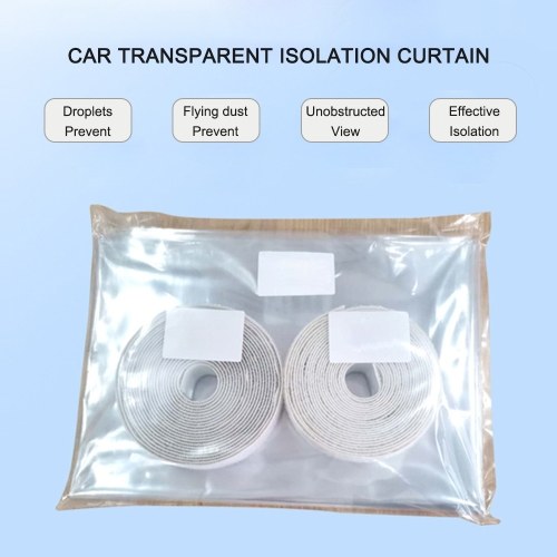 Car Isolation Film Fully Enclosed Transparent Isolation Curtain Protective Film