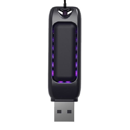 Purificador de purificador de aire USB para automóvil Ionizador 5M Iones negativos para computadora portátil Oficina en casa