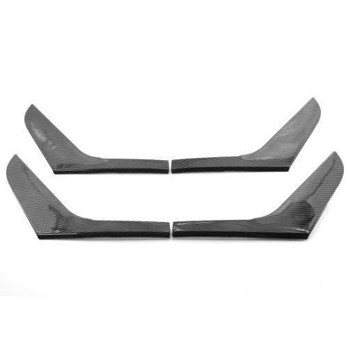 4 Pcs Carbon Fiber Interior Door Armrest Cover Trim Replacement For Volkswagen Golf MK6 2010-2013 