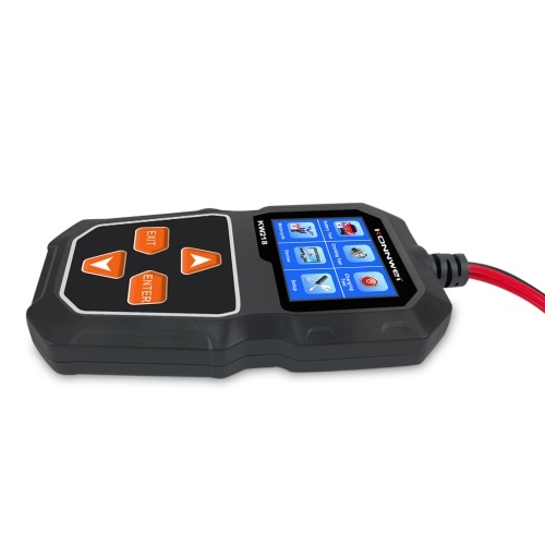 KONNWEI KW218 Car Battery Tester Cranking Test Charging Test for 6V Motorcycle Battery/12V Car Battery/ Truck Battery 