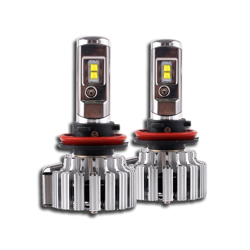 Les ampoules de phare de Nighteye 9000LM H11 H8 LED remplacent le xénon 6000K d'halogène