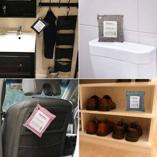 

Мешок для очистки воздуха 200 г Натуральный ароматизатор для загара Бамбуковый угорь для освежителя воздуха