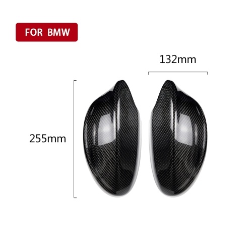 

Carbon Fiber Car Wing Mirror Cover Rearview Mirror Caps Replacement Fit For BMW E90 2005-2008