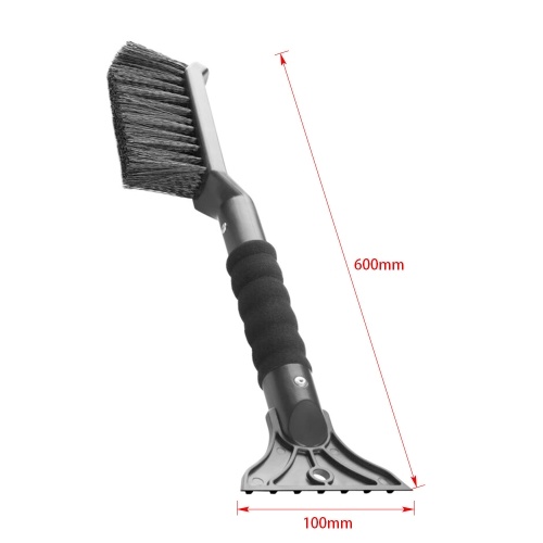 

Ледяной скребок 2-в-1 с щеткой для снега на лобовом стекле автомобиля