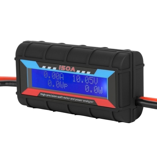 150A High Precision Watt Meter Detector Power Analyzer RC Model Current Voltage Power 