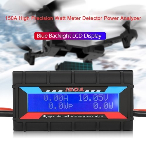 150A High Precision Watt Meter Detector Power Analyzer RC Model Current Voltage Power 