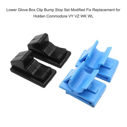 

Lower Glove Box Clip Bump Stop Set Modified Fix Replacement for Holden Commodore VY VZ WK WL