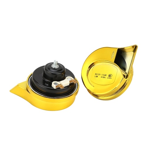 

2Pcs Car Truck High Low Tone Sound Horn 12V Waterproof Car Electric Snail Horn