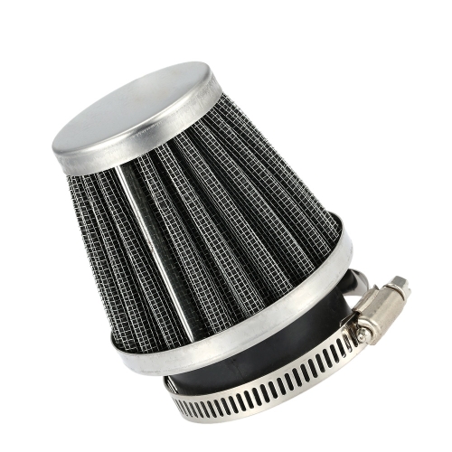 

Double Layer Steel Filter Gauze Universal Motorcycle Motorbike Replacement Clamp-on Air Filter 50mm Mushroom Head Cleaner for Scoo