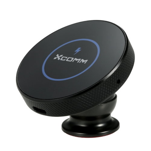 Xcomm Wireless Car Charger Wireless Charger Car Mount with 2 in 1 Function Air Vent Phone Holder