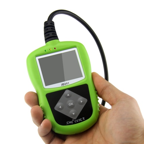 

JDiag JD201 Код Reader Автомобильный диагностический сканер OBDII EOBD CAN Scanner с цветным экраном
