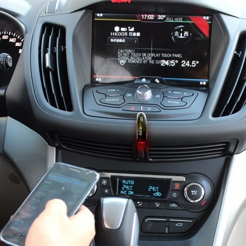

3.5mm AUX Car Bluetooth 4.2 Receiver Speaker Music Streaming Audio Adapter Mic
