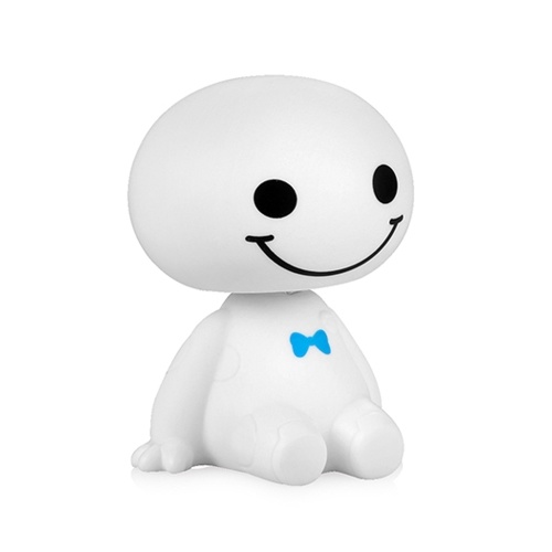

Cute Baymax Robot Shaking Head Doll для детей / автомобиль / офис / дом