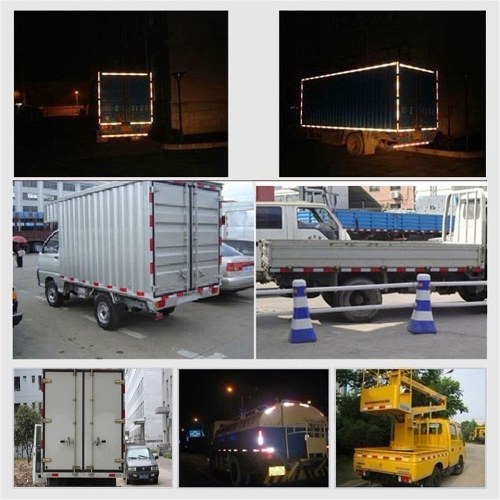 

Quelima Reflective Decal Stickers Car Styling Safty Guarding For Vehicle Truck School Bus Freight Car