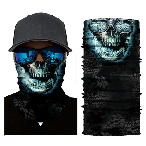 

Cool Robot Skeleton Halloween Mask Scarf Joker Headband Balaclavas