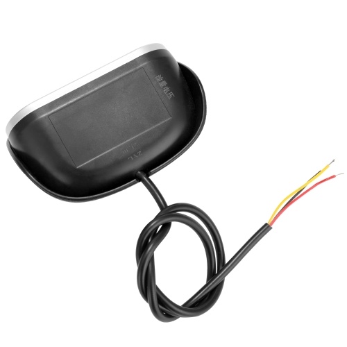 2 in 1 Universal 12.0V/24V LCD Liquid Crystal Car Digital Horizontal Gauge Oil Fuel Voltage Gauges Meter Voltmeter 