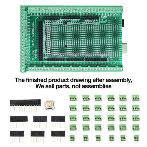 

Prototype Screw Terminal Block Shield Board Kit replacement for MEGA-2560 Mega 2560 R3 Mega2560 R3