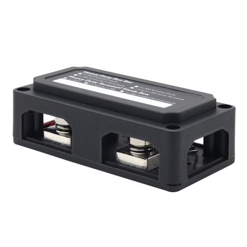 

ANL Fuse Distribution Block Heavy Duty Bus Bar Box with 3/8in M10*4 Terminal Studs 48V for Car RV Truck Marine Boat