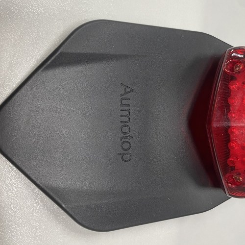 

Universal Mudguard for Off-road Vehicles Motorcycle Rear Fender with LED Tail Light