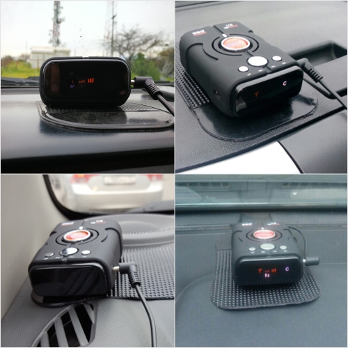 

360 Degree Car Radar Detector 16 Band LED Display Anti Radar Detector XK NK Ku Ka Laser Security Russia/English Version