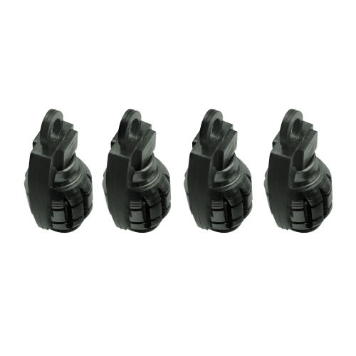 

4PCS Aluminium Funny Antitank Grenades Автомобильные колпаки для колесных дисков для BENZ AUDI BMW VW SEAT TOYOTA HONDA NISSAN SUBARU Car Styling