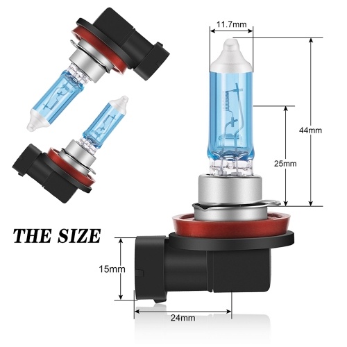 

H11 12V 55W White Halogen Lamp Car Auto Headlight