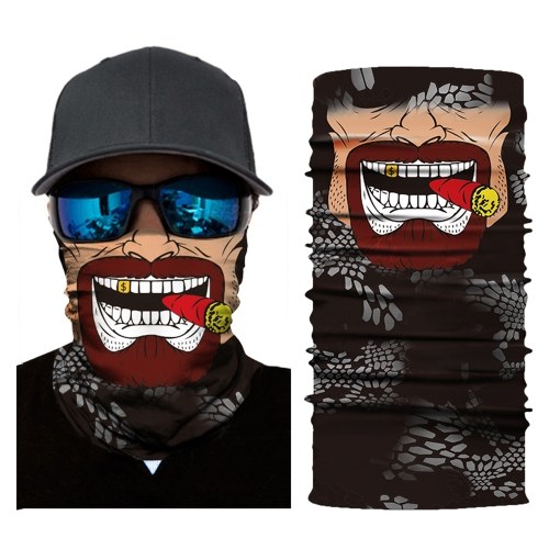 

Cool Robot Skeleton Halloween Mask Scarf Joker Headband Balaclavas