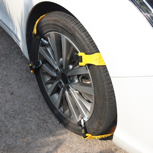 

Car Tire Skid Strap Vehicle Tyre Snow Chains Wear-resisting Antiskid Outdoor Emergency TPU Ｍaterial