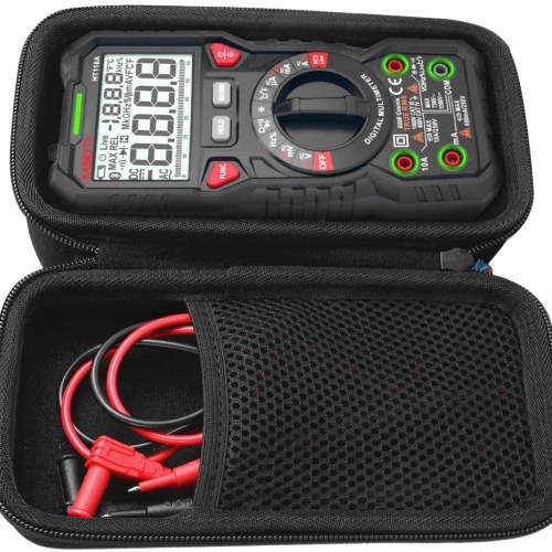 Hard Travel Case Replacement for KAIWEETS Digital Multimeter TRMS 6000 Counts Volt Meter Auto Ranging 