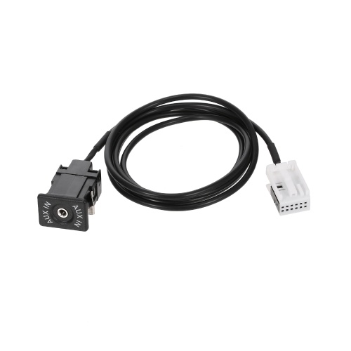 

Aux-in AUX Cable Audio Adapter Replacement for Skoda Octavia RCD510 RCD310 Volkswagen Golf MK6 Magotan Sagitar