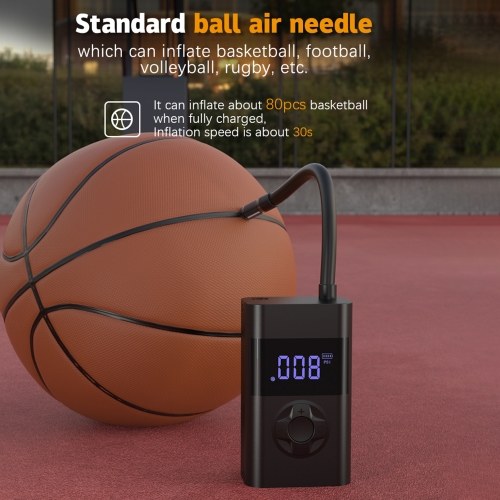Portable Air Compressor for Car Tires Fast Air Pump 