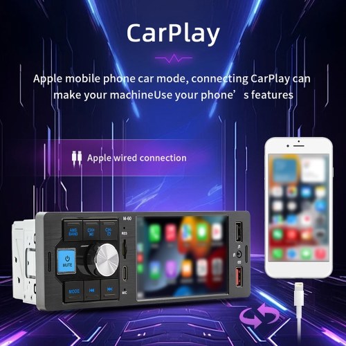 4.1in High Clear Car BT MP5 Player Multi-language Multifunctional Auto Audio and Video Player Car Multi-media Player Car Radio Receiver 