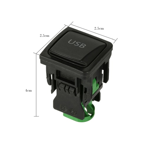 

KKmoon USB Switch Adapter Plug Socket for RCD510 RCD310 for Volkswagen GOLF MK6 BORA