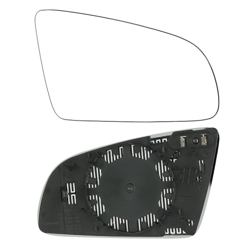 Left Passenger Side Heated Electric Wing Door Mirror Glass for AUDI A4 2001-2008