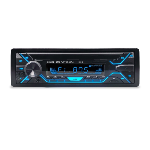 Wireless Car Radio Stereo Media Player 4 Loud Speaker BT AUX USB RDS MP3 MVH-290BT NO CD