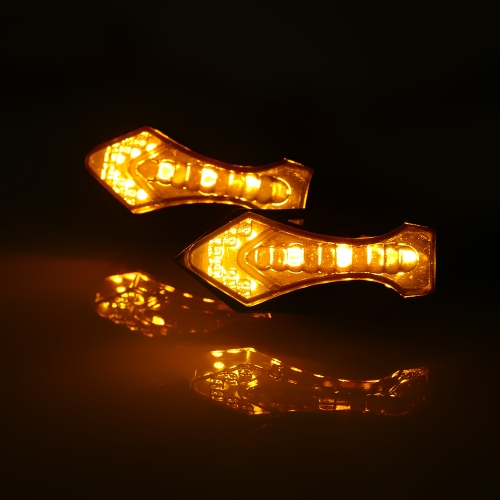

2PCS 12V Refit Lamp Motorcycle Turn Signal Light Motor LED Blinker Универсальная задняя передняя задняя подсветка мотоцикла