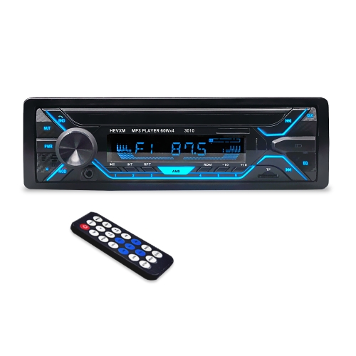 Wireless Car Radio Stereo Media Player 4 Loud Speaker BT AUX USB RDS MP3 MVH-290BT NO CD