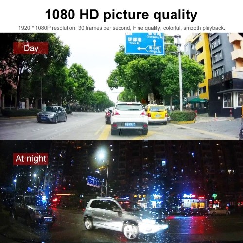 

Car Camera Full HD Recorder Video Car DVR Recorder Hidden Camcorder Dash Cam Night Vision Fisheye len