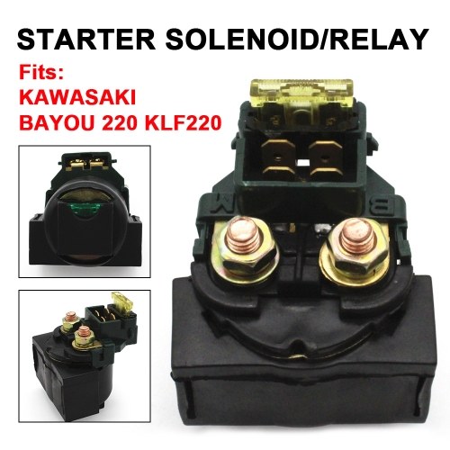 

Starter Solenoid Relay Fit for KAWASAKI BAYOU 220 KLF220 1988-2002 ATV