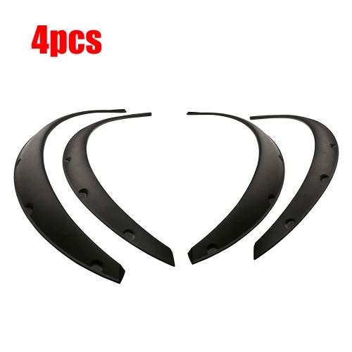 4 pezzi nero universale ruota auto parafango allargamento ruote parafango interno per Benz BMW VW Ford USW Tutte le auto