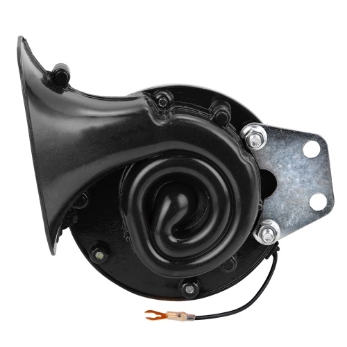 Forte 110DB 8V Corno di lumaca elettrico Corno d'aria Suono furioso per gru per auto, moto, camion